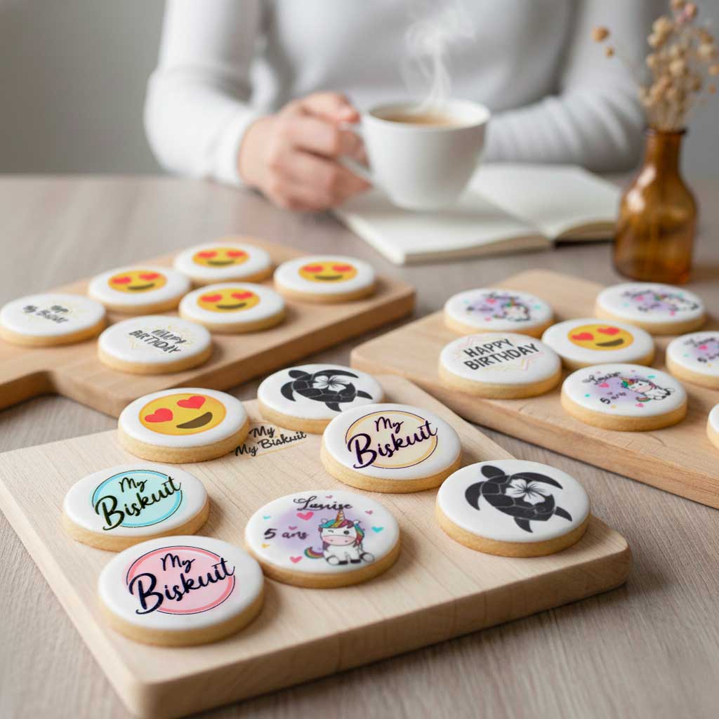 Création de sablés 100% personnalisables MyBiskuit